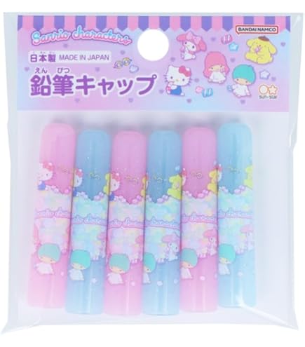 Amazon.co.jp: サンリオキャラクターズ[鉛筆キャップ]えんぴつカバー5