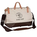 Klein Tools 5102-14SP Deluxe Canvas Tool Bag, 10 Pockets, 14" x 6" x 10" by Klein Tool [並行輸入品]