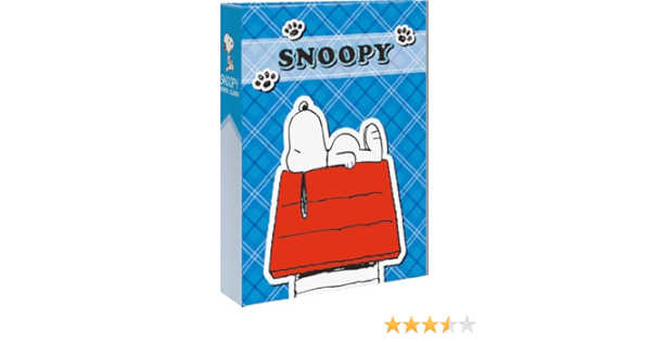 Amazon Co Jp ナカバヤシ ポケット アルバム ピーナッツ スヌーピー L判 3段 ブルー 1pl 195 1 家電 カメラ