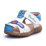 キッズサンダル 男の子 サンダル キッズ 履きやすい 滑り止め 15/16/17/18cm センチ マジックテープ ビーチサンダル 軽量 柔らかい キッズシューズ 革 夏 ビーチ 子供靴 着脱 らくら