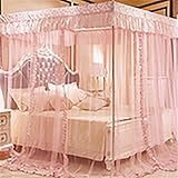 WPダブルベッドNets暗号化Thickened 1.8 Mホームプリンセス風three-doorステンレススチールブラケット 1.8m (6 feet) bed 9564564478770