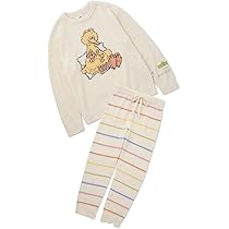 ジェラートピケ　SESAME STREET ジャガードプルオーバー＆パンツセット Amazon | [ジェラート ピケ] 【SESAME STREET】HOMMEモチーフJQD
