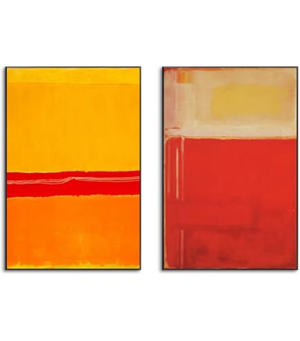 マーク・ロスコ、『無題』、希少画集画、状態良好、新品木製額・額装付 マーク・ロスコ、『無題』、希少画集画、状態良好、新品木製額