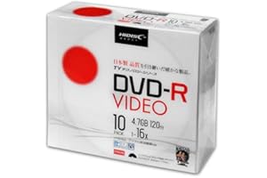 HI-DISC DVD-R 録画用 16倍速 5mmSlim 10枚 【TYテクノロジー】 TYDR12JCP10SC