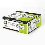 meite 20G50S14 20GA 50 Series Leg Length 1/4-Inch Staple, Steel(5000/BOX, 10 Per CASE) [並行輸入品]
