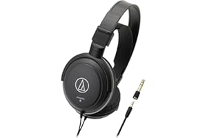 オーディオテクニカ ATH-AVC200 ヘッドホン 有線 音楽・映画観賞用 /ケーブル 3m/6.3mm標準/3.5mmミニ接続 ブラック