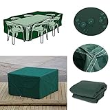 Borberland 180x268x90cmガーデン屋外用家具防水透湿ダストカバーの表シェルター 雨、雪、太陽、鳥の糞、樹液や汚れから保護