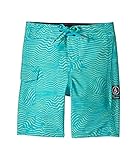 (ボルコム) VOLCOM キッズ水着・ボードショーツ Magnetic Stone Mod Boardshorts (Toddler/Little Kids) Aqua 4T n/a [並行輸入品]