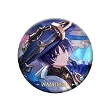 原神シリーズ キャラクター缶バッジ Genshin 白朮 アニメ周辺 公式グッズ