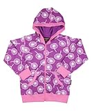 (マクソモーラ)Maxomorra オーガニックコットンフード付きパーカー Dandelion Purple (3-4歳) 98/104（100cm） パープル/ピンク