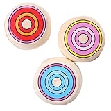 1 PC木製ヨーヨーMini Yoyoボール、クラシックNostalgic教育玩具(ランダムカラー)