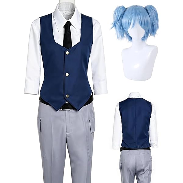 Amazon.co.jp: コスプレ衣装+ウィッグ 暗殺教室 潮田渚 : ホビー