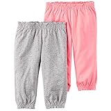 カーターズ（Carter's）女の子用グレードットxネオンピーチボディースーツにピッタリなリボン付きコーデパンツ2枚セット (6months(61-67cm)) [並行輸入品]