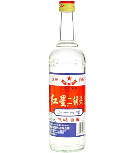 Amazon.co.jp: 紅星 二鍋頭酒 アルコードシュ 北京 蒸留酒 白酒