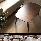 天然木 突板 センターテーブル 北欧 折りたたみ 完成品 ローテーブル （幅90㎝タイプ）