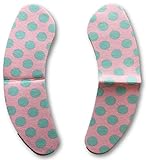 (ラブドワンズ)Loved Ones 便座 シート トイレ ふわふわ かわいい カワイイ 可愛い おしゃれ オシャレ お洒落 シンプル 貼る 吸着 消臭 簡単 カバー 洗濯 z037 (F 水玉 3組