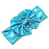 FEITONG ( TM )ファッションLittle GirlsメタリックMessy Bigリボンカチューシャカチューシャベビー