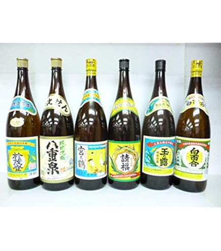 Amazon.co.jp: 泡盛パック 30度 1800ml 6本セット 飲み比べ 沖縄泡盛