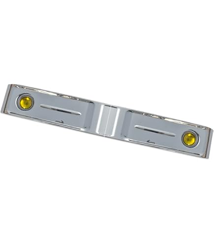 Amazon | 汎用 バス バンパー レトロ オバQ メッキ バンパー 2トン