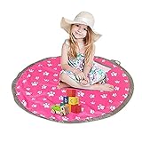 おもちゃストレージバッグと床アクティビティマット子2 in 1 Kids Play Mat and DrawstringおもちゃオーガナイザークイックポーチPlayhomeまたは屋外のピクニックマット