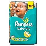 Pampers Baby Dry Size 5+ Junior Plus 13-27kg (48) - Pack of 6 by Pampers