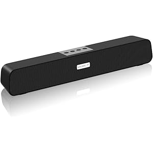 PCスピーカー テレビスピーカー サウンドバー bluetooth スピーカー USB接続 臨場感高音質 重低音 大音量 小型 コンパクト ホームシアター スピーカー 無線接続可能 スマホ/パソコン/テレビ/ゲーム機対応 長時間連続再生を実現【1年保証】