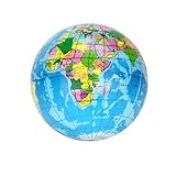 Binmer ( TM ) Stress ReliefワールドマップFoam PalmボールボールAtlas Globe Planet EarthボールFun Relieve Stress Cureお