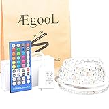 LED Tape LightStrip Kit RGB+Pure White strip Light Non Waterproof Rope Light 16.4'/5M 60LED/M SMD 50