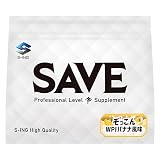 SAVE ぞっこん WPI プロテイン 人工甘味料不使用 (750g, バナナ)