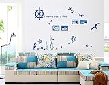 Yunko Removable Vinyl Diy Nursery Wall Decals Wall Sticker Murals Wall Deocrative Art Decor for Bedr