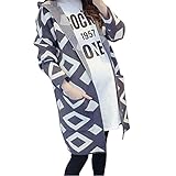 (マーシェル) Marshel マタニティ カーディガン アウター 長袖 フード付き カジュアル おしゃれ 産前 産後 長く使える 妊婦服 グレー Lサイズ