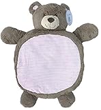 Pink Bear Animal Cushioned Infant Activity Play Mat For Play Travel and Tummy Time [並行輸入品]