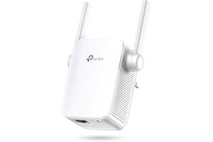 TP-Link AC750 Mesh Wi-Fi Range Extender, Dual Band, WiFi Extender, Smart Home, Wireless, Up to 750Mbps, Built-in AP Mode, Gaming & Streaming, Works with Any WiFi Router (RE205)