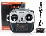 Radiolink T8FB 2.4GHz-8CHプロポ送信機 R8EFレシーバー付き 技適認証済 ドローン、RCカー、飛行機、ボート用トランスミッター SBUS/PPM/PWM (モード1)