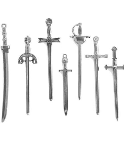 Amazon.co.jp: 剣 ナイフ ペンダント アンティーク 武器 Diy チャーム