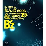 B’z LIVE in なんば 2006 & B’z SHOWCASE 2007-19-at Zepp Tokyo(Blu-ray Disc)