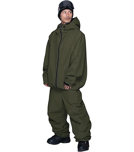 Amazon.co.jp: montec スノーボードウェア 上下セット 日本未