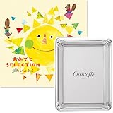 CONCENT おめでとセレクション　カタログギフト　たいよう　& [クリストフル]　フォトフレーム　コキーユ