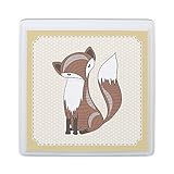 Lillian Rose Square Sign, Tan/Fox, 6.5" x 6.5" by Lillian Rose [並行輸入品]