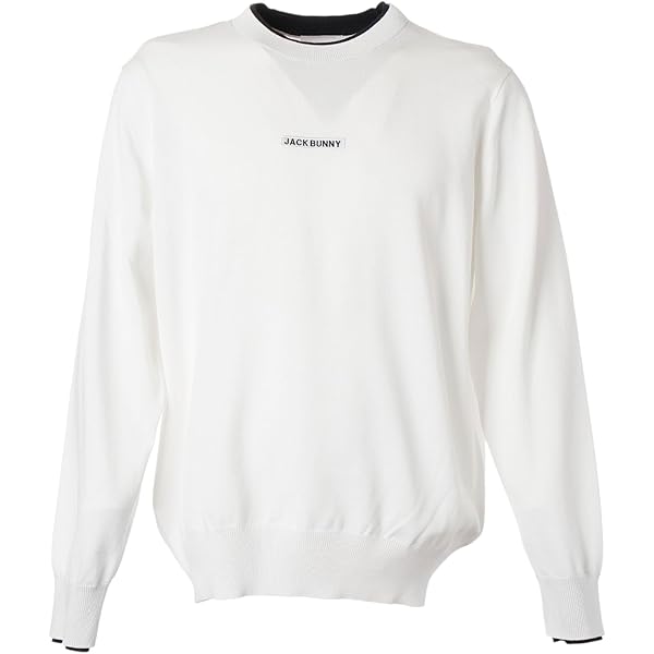 Amazon | [ジャックバニー] メンズ クルーネック ニットプルオーバー