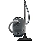 Miele Classic C1 PowerLine Bagged Cylinder Vacuum Cleaner with 900W Suction Power and AirClean Filter, Lightweight Design, in