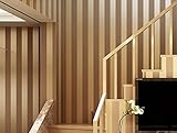 壁紙 不織布フロッキング壁紙現代ミニマルストライプ壁紙リ​​ビングルームベッドルームテレビの背景壁紙（0.53m * 10m） ( Color : 4 )
