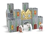 Melissa und Doug: Burg Bl?cke spielen Set (import)