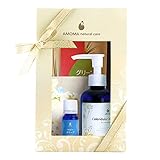 AMOMA 授乳期ママ応援ギフトセットA （ハーブティー、アロマ、オイル）■母乳育児に役立つハーブティー・出産祝いギフトに・無農薬・ノンカフェインのお茶 (茶／グリーンルイボスティー 16ティーバッグ