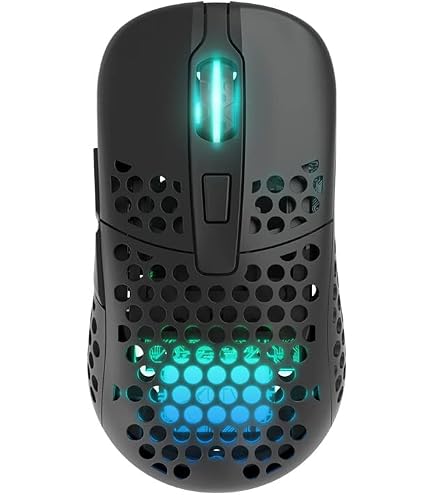Amazon | XTRFY M42 RGB 超軽量ゲーム用マウス - ブラック | Xtrfy