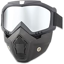 Amazon.co.jp: Nicheez サバゲー フルフェイス マスク ツーリング