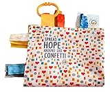 loveyゴールドfor Pediatric Cancer快適securirtyタグBlanket