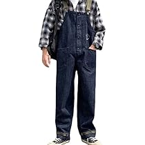 Amazon.co.jp: [クレーデル] オーバーオールデニムパンツ メンズ