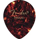 Fender 347 PICK 12 MEDIUM セルロイド製ピック 12枚入り ミディアム フェンダー