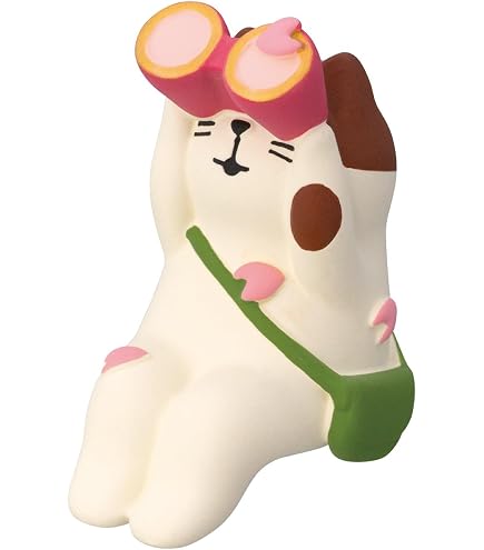 Amazon｜デコレconcombre うとうと子猫と桜の木 うとうと子猫と桜の木